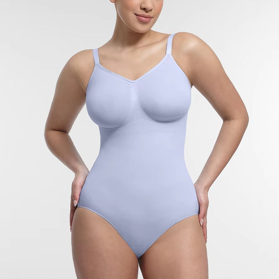 Sleek Back Shaper Bodysuit – Seamless Support & Sculpting Comfort