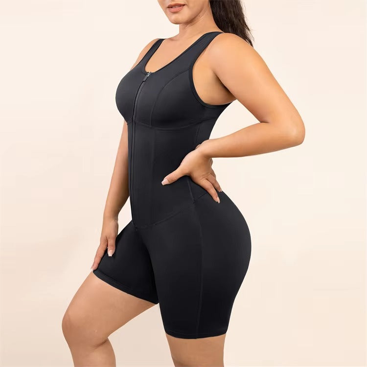 Latex Compression Bodysuit – Tummy Control & Full Bust Support