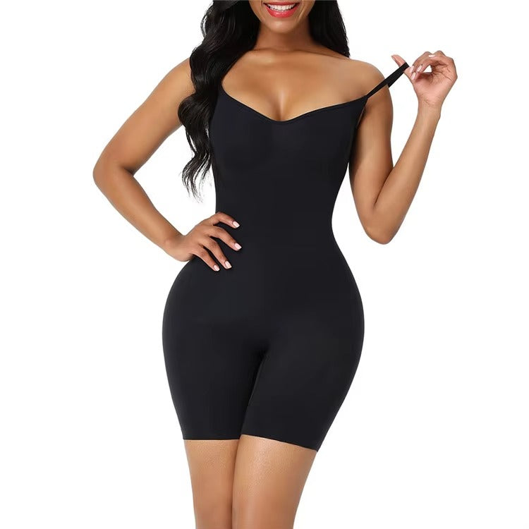 Seamless Full-Body Shapewear Bodysuit – Tummy Control & Butt Lifter