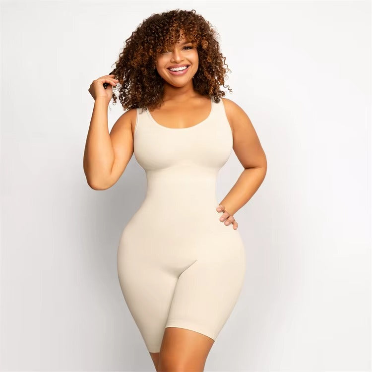 Seamless Full-Body Shapewear Bodysuit – Tummy Control & Butt Lifter