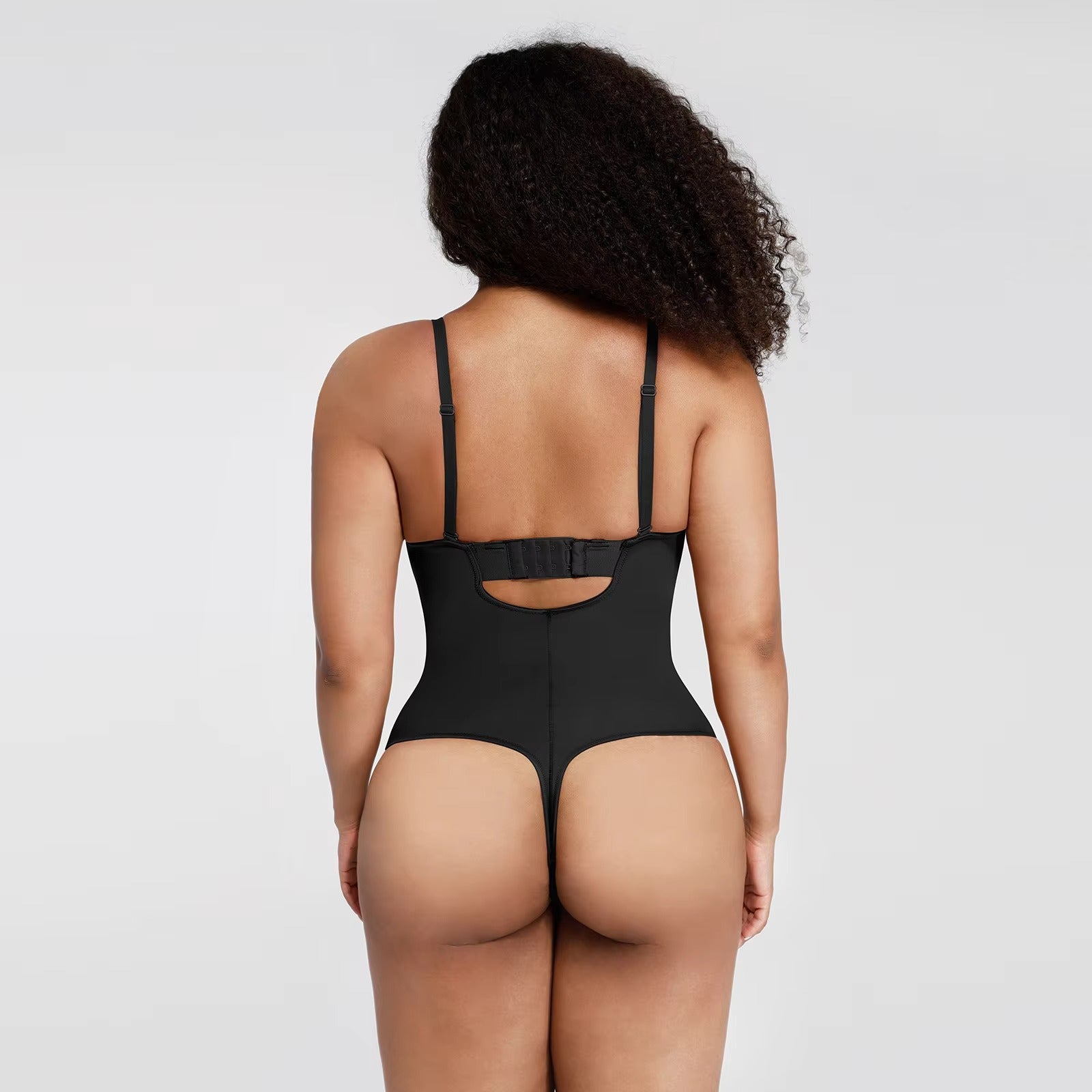 Underwire Thong Bodysuit — Removable Straps | Wedding Shapewear