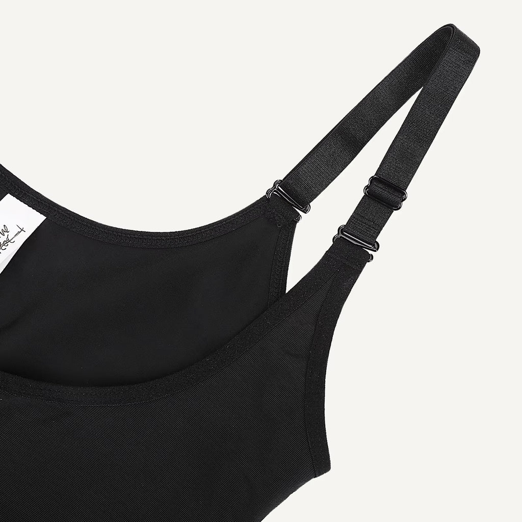 The Lace Front Zip Body Shaper — Firm Compression Plus Size