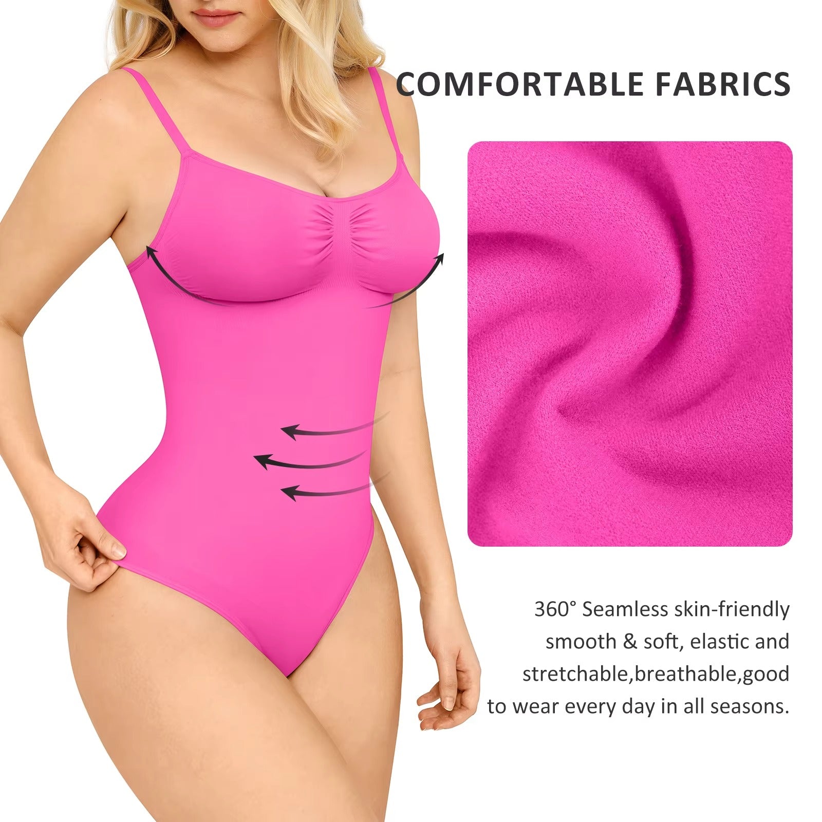 Thong Bodysuit Shapewear for Women