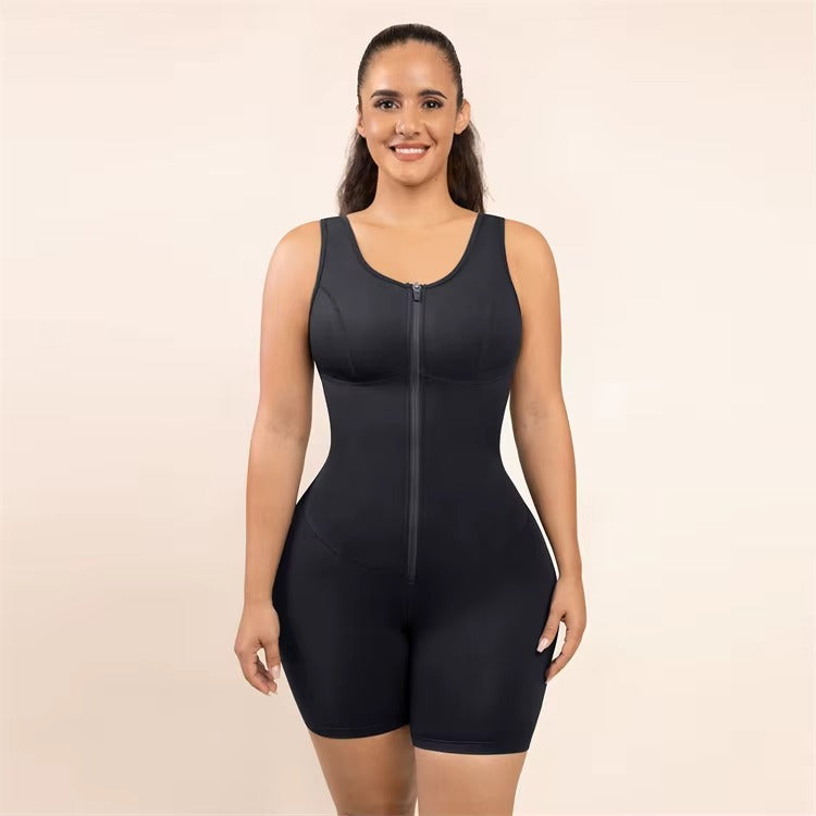 Latex Compression Bodysuit – Tummy Control & Full Bust Support