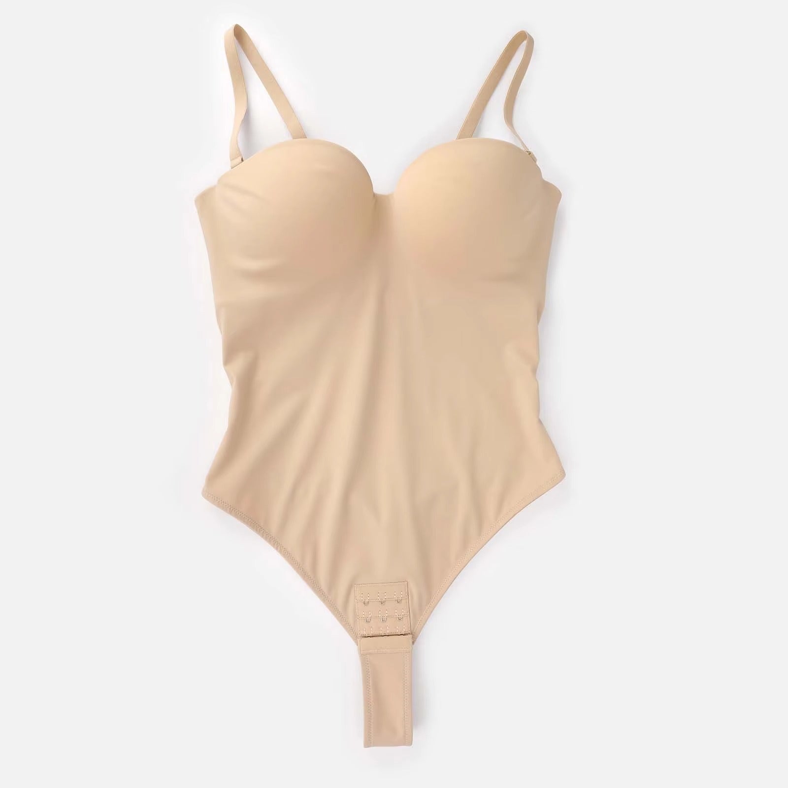 Underwire Thong Bodysuit — Removable Straps | Wedding Shapewear