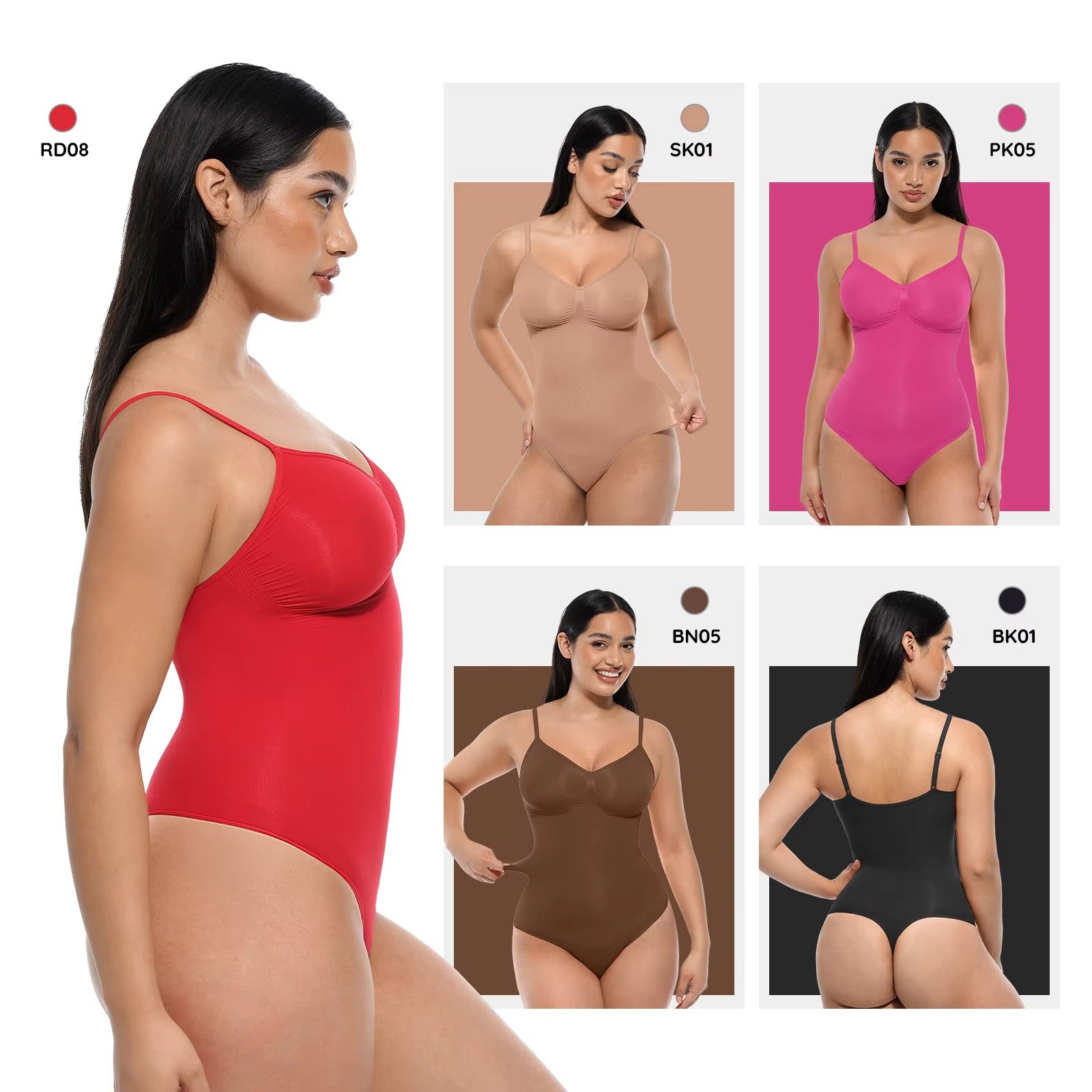 Sleek Shape Thong Bodysuit