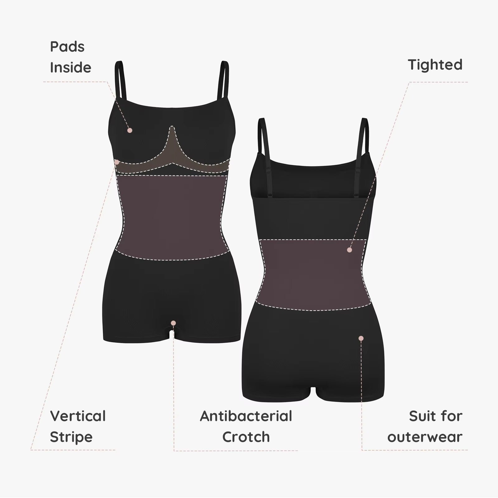 The Lightweight Seamless Waist Girdle Bodysuit