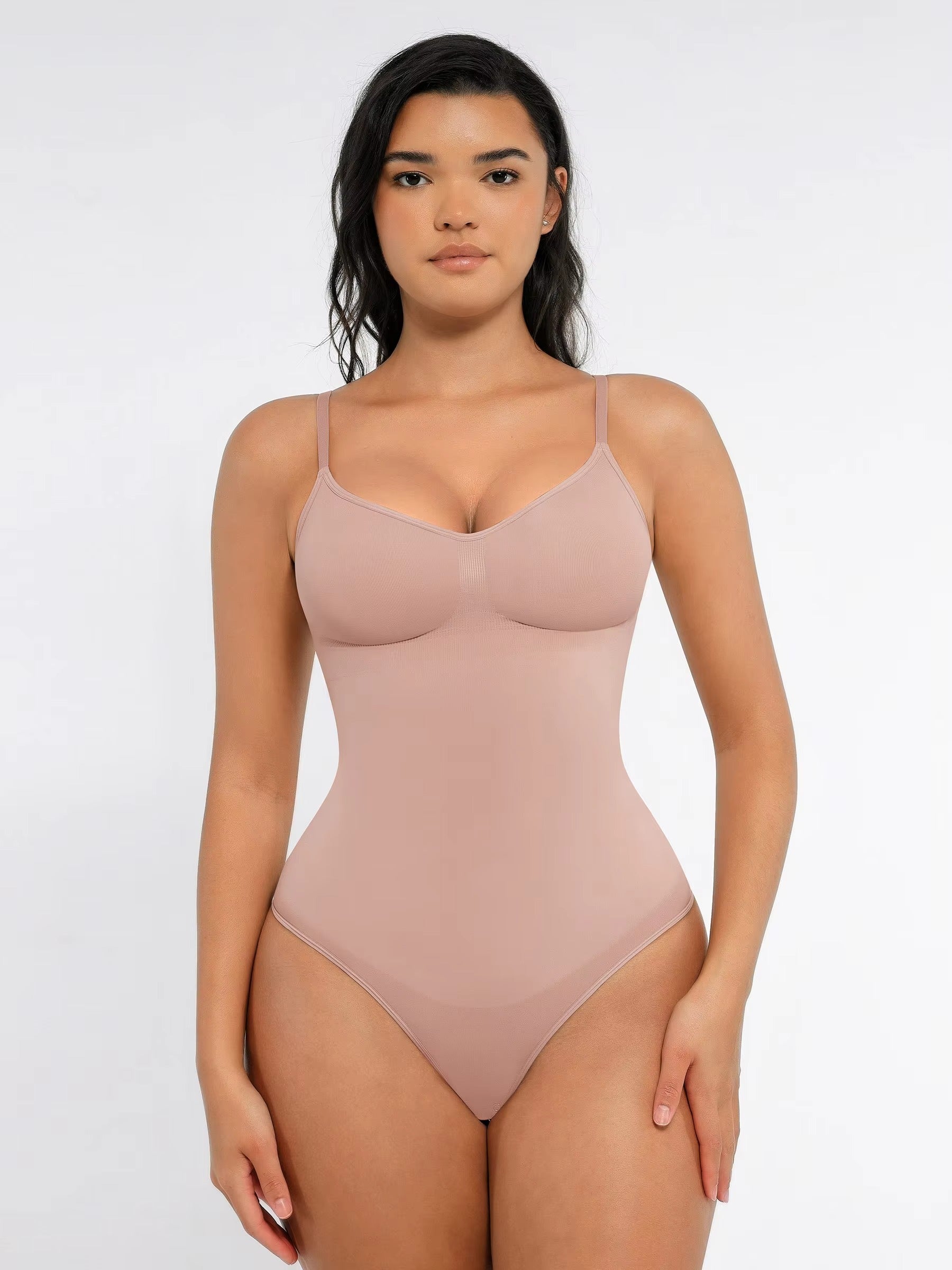 Sleek Shape Thong Bodysuit