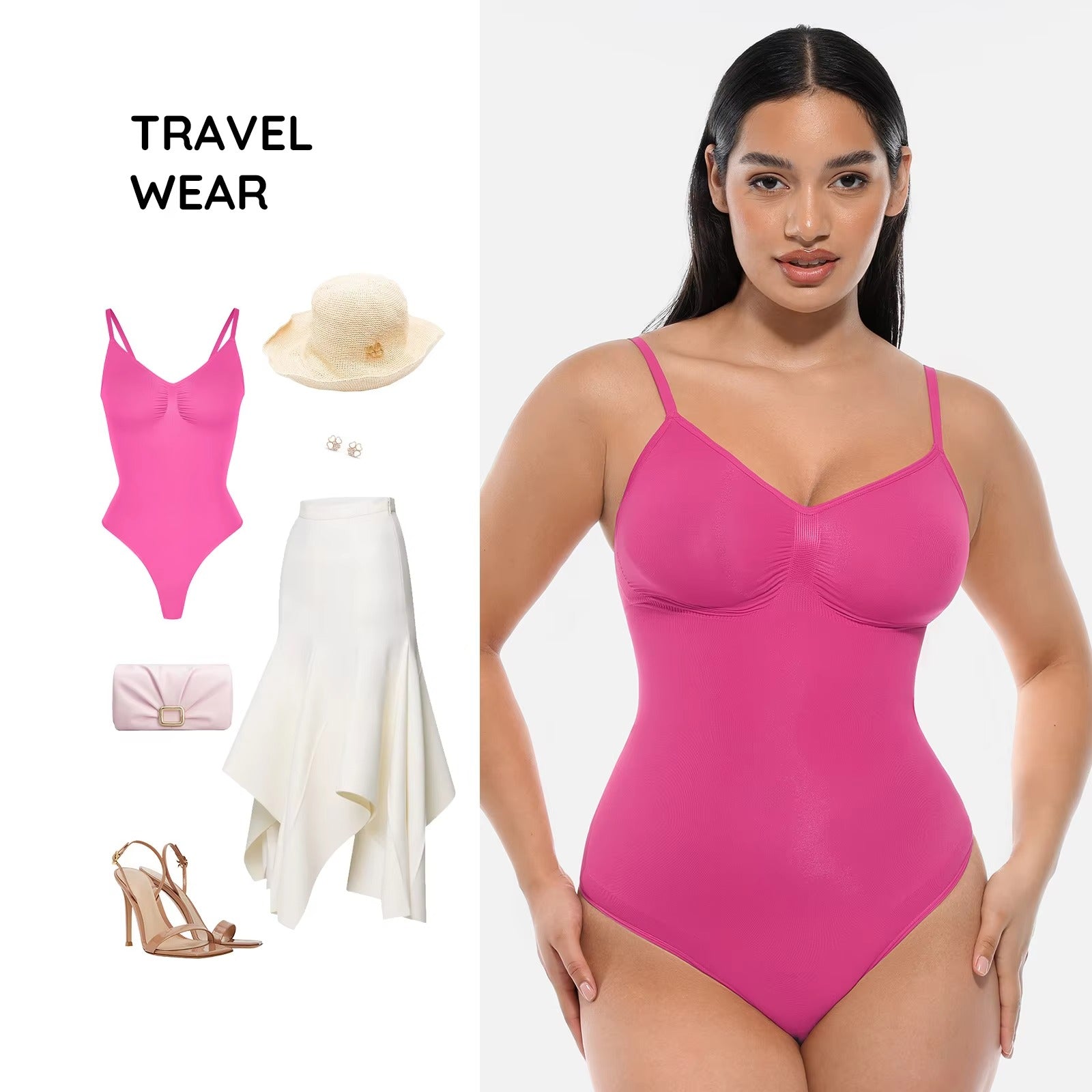 Sleek Shape Thong Bodysuit