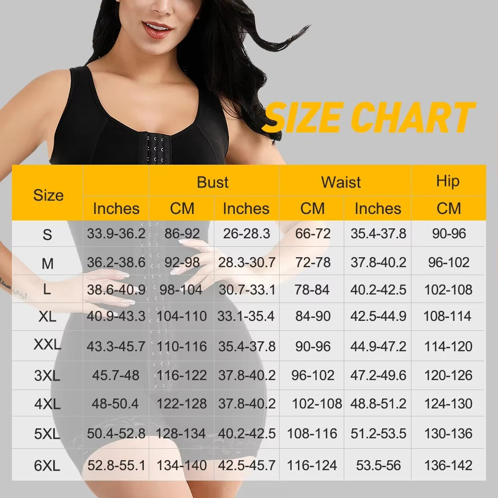 Full Body Shaper Bodysuit – Butt Lifter & Tummy Control