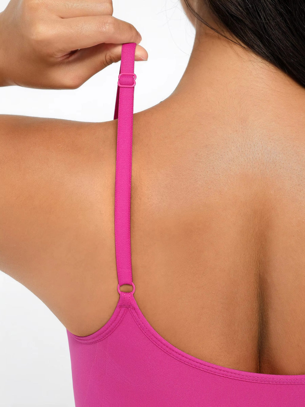 Seamless Sculpting Low-Back Bodysuit – Tummy Control with Adjustable Straps