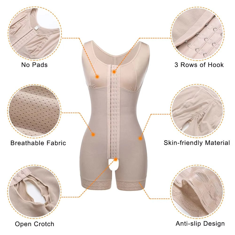 Full Body Shaper Bodysuit – Butt Lifter & Tummy Control
