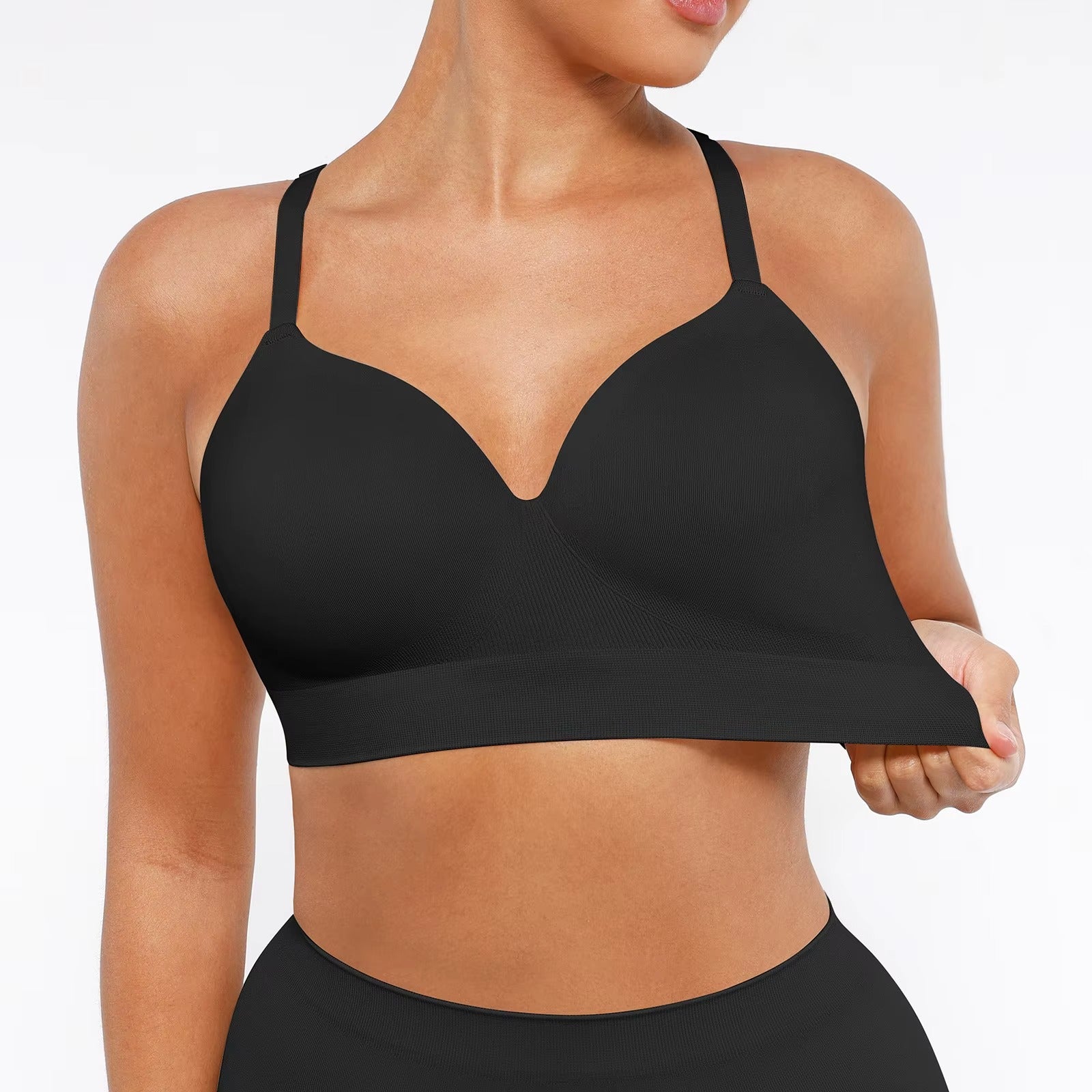 Push Up Bra – Wireless Seamless Comfort Bralette