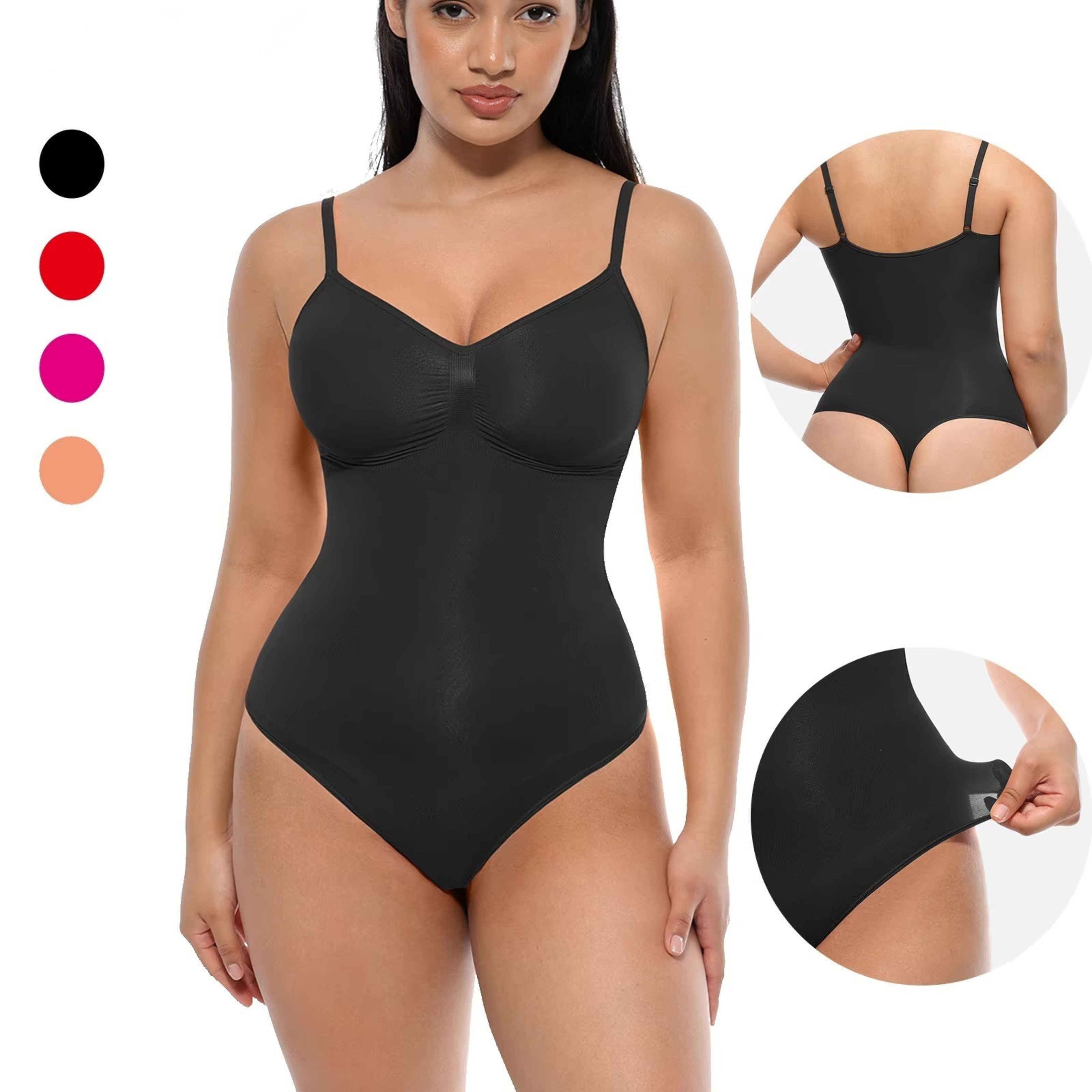 Sleek Shape Thong Bodysuit