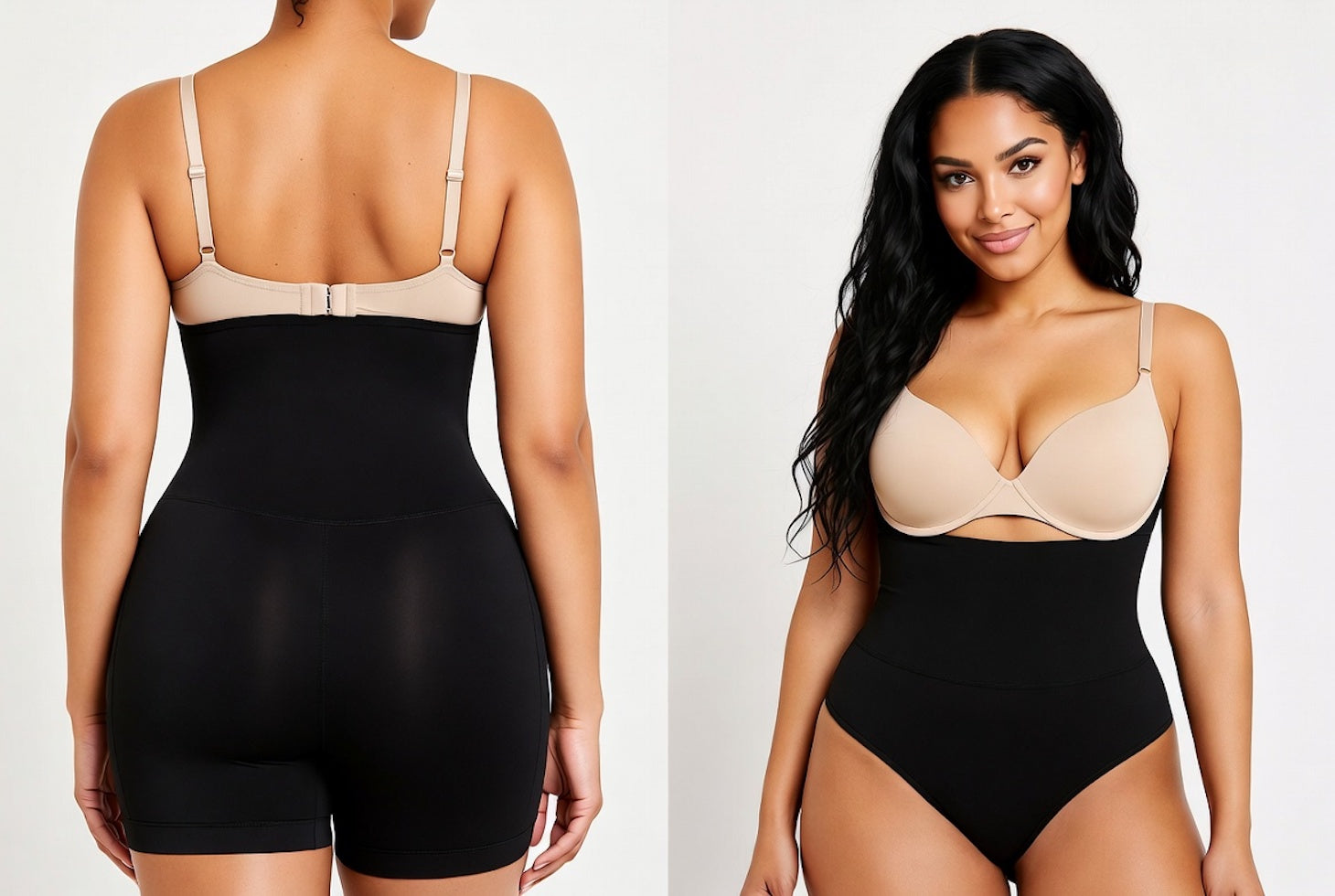 Seamless High Waist Tummy Control Thong Shaper