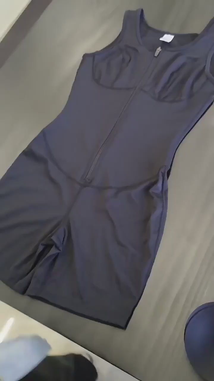 Latex Compression Bodysuit – Tummy Control & Full Bust Support